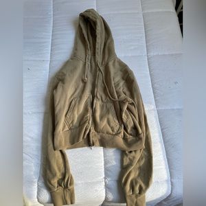 Brandy Melville cropped hoodie